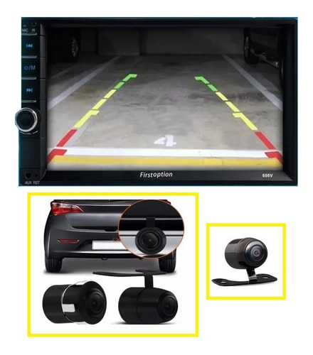 Espejo de TV digital Multimedia Center Mp5 2 Din Android iOS
