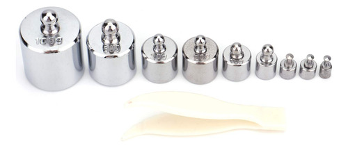 Juego De 17 Pesas De Precisión De 10mg 100g, Kit De Pe...