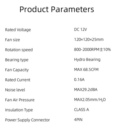 Ventilador De Caja 3 En 1 Teucer Jm-2 Sin Empalme De Cables,
