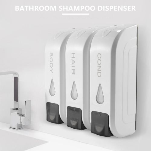 I Triple Shower Soap Dispenser Shampoo