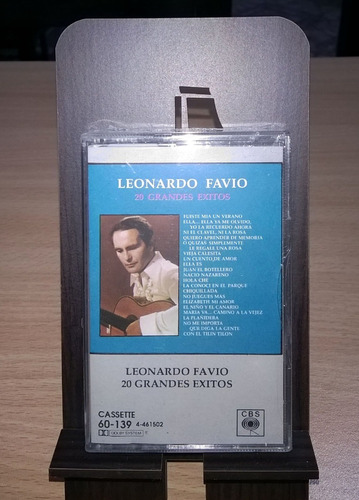 Leonardo Favio Cassette; 20 Grandes Exitos