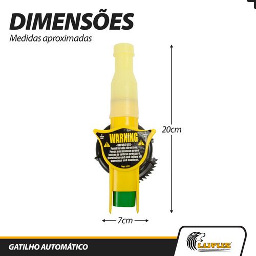 Gatilho Automático Para Galão Gasolina 5 10 E 20 Litros No Spill