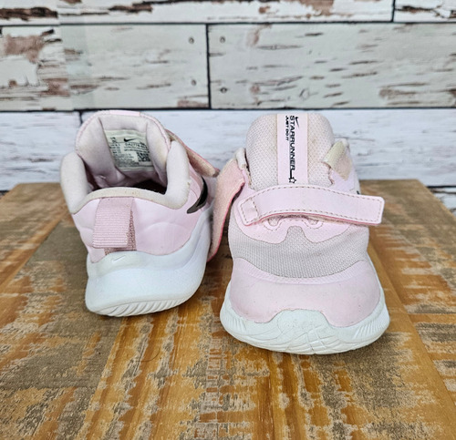 Tênis Infantil Nike Star Runner 3 Rosa Com Velcro - Menina (Usado)