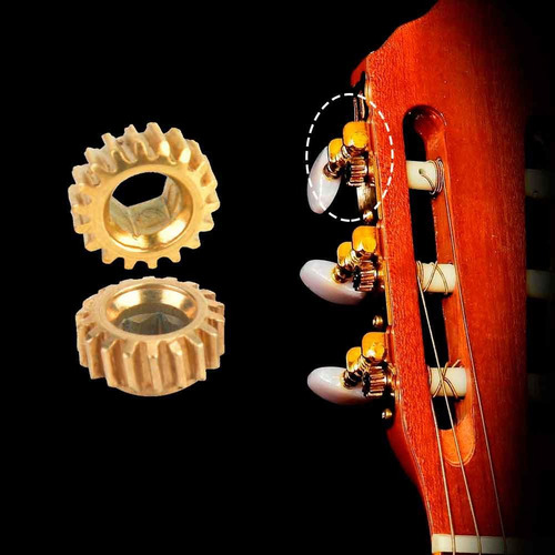 rongweiwang American Electric adaptaci/ón de la Guitarra sintonizadores de Las Clavijas de la Guitarra Sellado reemplazo Peg Guitarra m/áquinas adecuadas para la Defensa ST TL