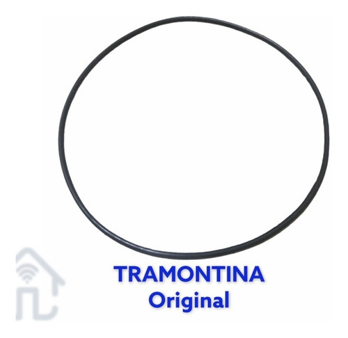 Borracha Tramontina Vedação Para Lixeira 5 Lts Original Cor Preto