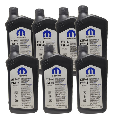 Óleo De Transmissão Manual Para Carro/caminhonete Mopar Viscosidade Atf/psf X7l