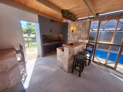 Casa Equipada Par 8 Personas, 3 Habitaciones, 2 Baños Con P
