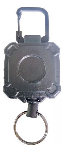 B 6 Chaveiro Preto Puxador Chaveiro Fio Telescópico