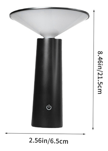 De Lámpara De Mesa Led Con Sensor Táctil, 1200 Mah, Luz