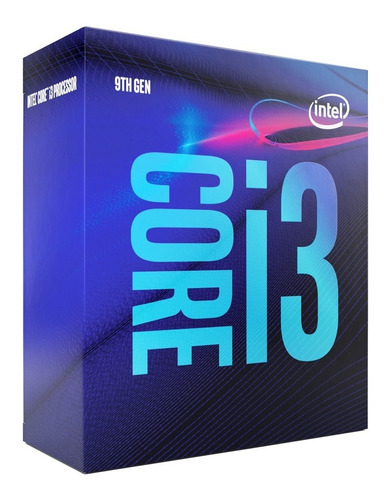 Procesador Gamer Intel Core I3 9100 4.2ghz Coffee Lake 1151