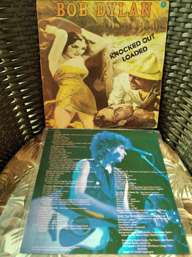 Lp Bob Dylan Knocked Out Loaded Com Encarte Original Raridad (Usado)