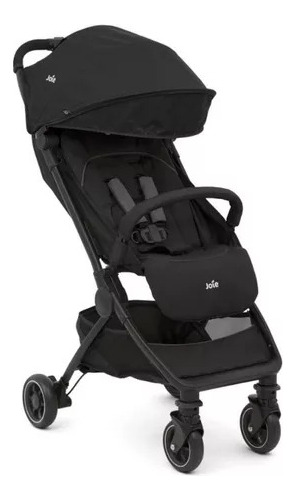 Coche De Paseo Joie Pact Coal Con Chasis Color Negro