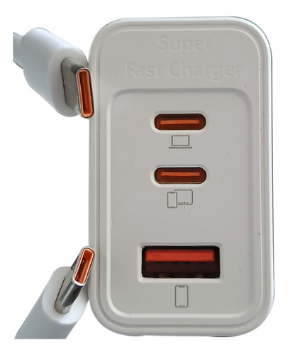 Cargador Para Xiaomi Redmi Note 12,12s, 11 Pro 5g, X5 5g Blanco
