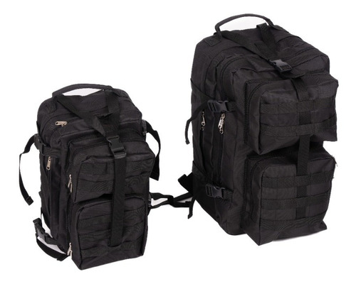 Imagen 4 de 9 de Mochila Tactica Asalto Trekking Militar Molle 30lts