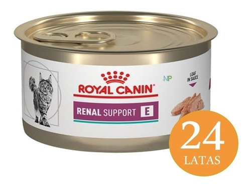24 X Lata Royal Canin Gato Renal 145gr. Np