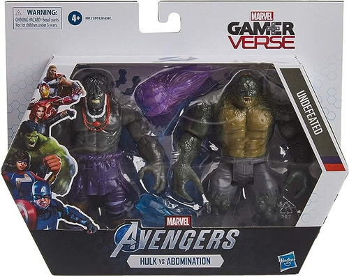 Figuras De Acción  Marvel Gamer Verse Hulk Vs Abomination +3