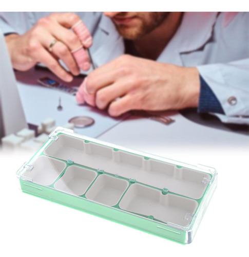 Reloj Piezas Caja De Almacenamiento Ligero Relojero