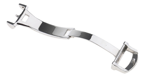 2 Hebilla Plegable De Material Acero Inoxidable De 16 Mm