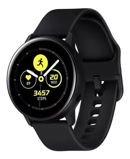 Samsung Galaxy Watch Active2 (LTE) 1.4" con red móvil caja 44mm de acero inoxidable black, malla negra SM-R825F