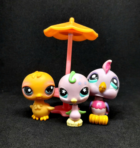 Lote Pajaritos Littlest Pet Shop - Lps Hasbro - Los Germanes