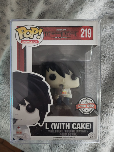 Funko Pop Death Note L With Cake Special Edition (Usado)