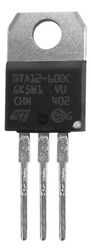 Bta12-600c Triac 600v 12a Sge19178