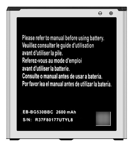 J337t Batería De Repuesto Eb-bg530bbe Para T-mobile Samsung