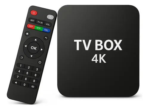 Mx9 Smart Tv Box Ultra Hd 4k 2k Cor Preto Ddr 3g Flash 16g