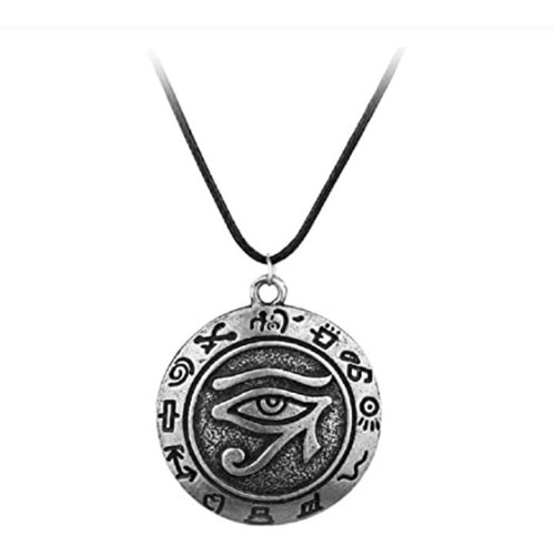 Collar Cadena Ojo De Horus Vikingo Mujer Hombre Nordico