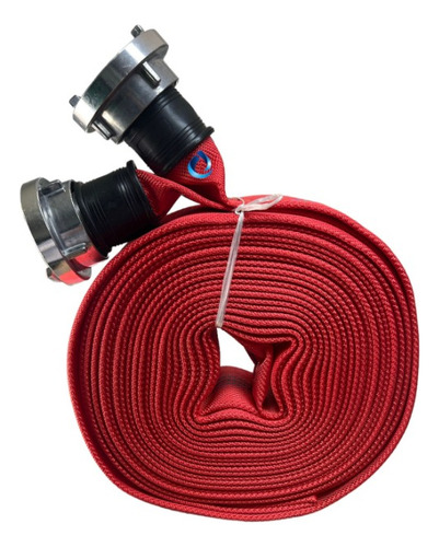 Manguera Plana 3 Pulgadas Roja 16bar Con Storz 25mts