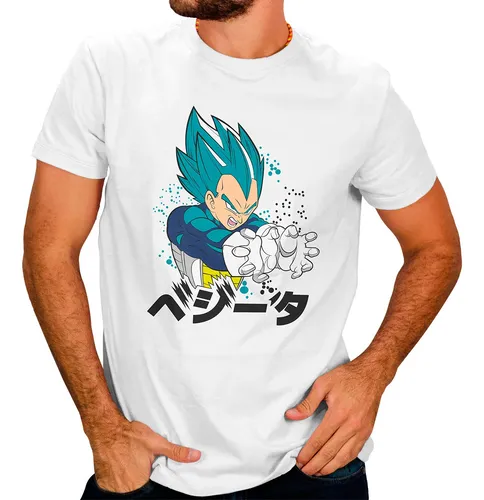 Playeras vegeta hotsell