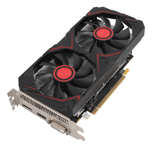 Placa Gráfica Gaming Pc Rx580 8gb Gddr5 Placa Gráfica De 256