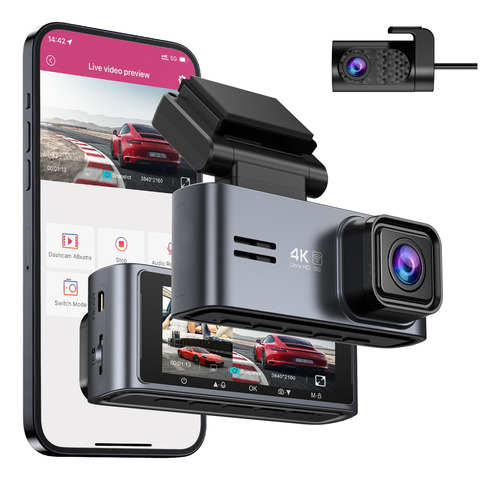 Ombar Camara De Tablero Frontal Y Trasera 5g Wifi, Camara De