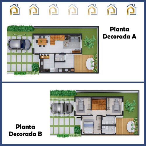 Imagem 3 de 24 de Lançamento Reserva Da Mata, Sobrados De 96m2, 3 Dormitórios, 1 Suíte, Área De Lazer Completo, Ótima Localização - Ca00397 - 70451307