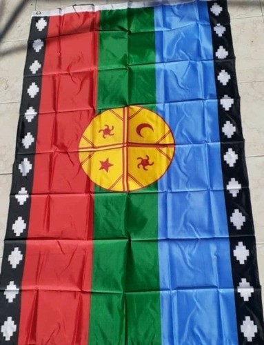 Bandera Mapuche 90x150 Mtrs