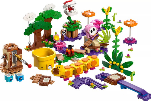 Lego® Super Mariotm Set De La Jungla Blanco