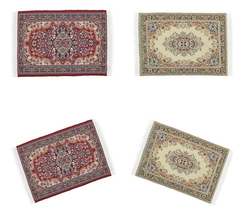 4 Alfombras Para Puerta De Habitación, Felpudo Rectangular