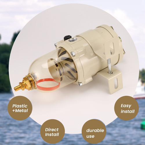 Separador De Agua Con Filtro De Combustible 500fg30 60gph30