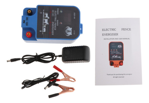Controlador De Cerca Eléctrica Con Cargador De Cerca