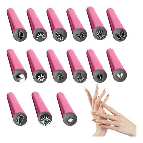 Conjunto De Canetas Para Selos De Unhas, Kit De Canetas