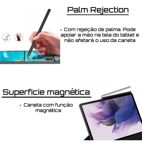 Caneta Stylus S Pen Para Samsung Galaxy Tab S9 S10 Ultra