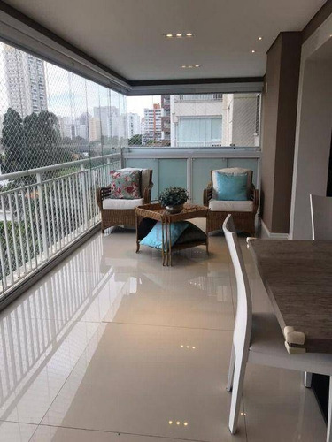 Imagem 11 de 19 de Apartamento À Venda No Vista Alegre Brooklin. São 173m² De Área, 3 Quartos (suites), 3 Vagas De Garagem. Rua Ministro Luiz Galloti N° 322 - Brooklin. - Ap5164