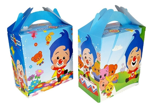 Imagen 1 de 1 de Plim Plim 30 Cajas Dulceras Artículos De Fiesta