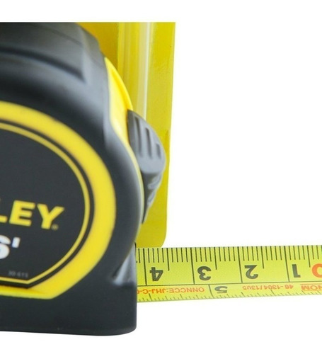 Imagen 2 de 5 de Oferta Del Dia Flexómetro 5 Metros Stanley 30 615 Negro Con