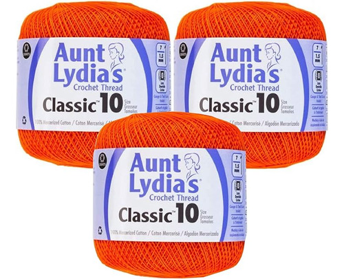 Aunt Lydia S Bulk Buy Hilo De Clasico De Algodon Para Tamaño