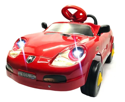 comprar Karting Infantil A Pedal Porsche Con Luces Y Espejitos  C