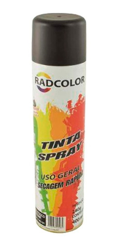 Tinta Spray Preto Fosco 1959/2016 2103