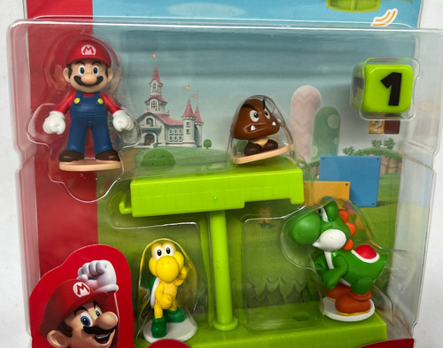 Super Mario Epoch Version Japon Set Completo Luigi Peach Yos