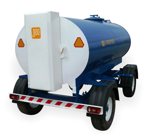 Acoplado Cisterna Tanque Acero Agua O Combustible 5000lts Jh