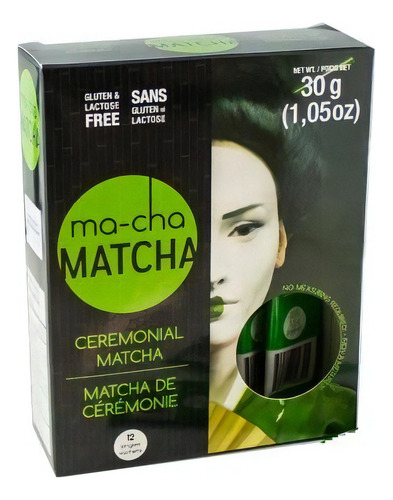 Ma-cha Matcha De Grado Ceremonial 30g Te Verde